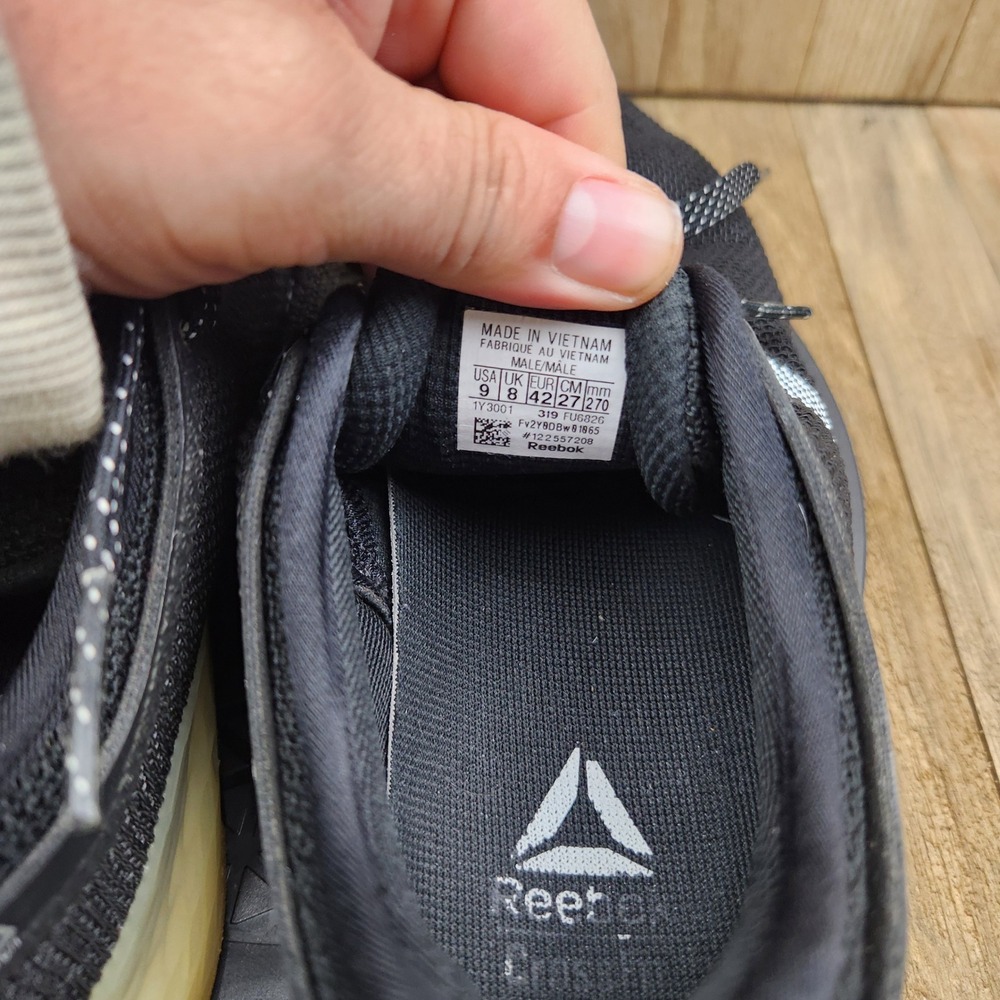 Reebok Nano 9 Training Shoes Mens size 9 Crossfit Black White FU6826 Trainers - Picture 8 of 9